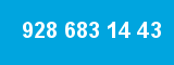 928 683 14 43